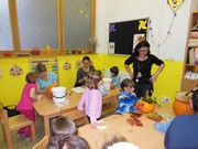 Veselé dýňování s rodiči